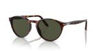 Persol Steve McQueen Round Sunglasses, Havana/Green