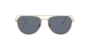 Persol PO5003ST Gold and Light Blue Sunglasses