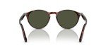 Persol Steve McQueen Round Sunglasses, Havana/Green