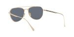 Persol PO5003ST Gold and Light Blue Sunglasses