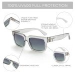 ZENOTTIC Polarized Rectangle Sunglasses for Men & Women