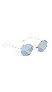 Oliver Peoples Men's Coleridge Sunglasses, Gold/Cobalt
