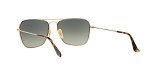 Ray-Ban Caravan Square Sunglasses in Gold