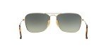 Ray-Ban Caravan Square Sunglasses in Gold