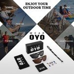 Polarized UV400 Sports Sunglasses for Men and Women