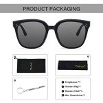 Trendy Oversized Square Sunglasses for Women