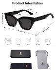 SOJOS Retro Cat Eye Polarized Sunglasses for Women