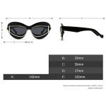 Laureles Vintage Cat Eye Sunglasses for Women