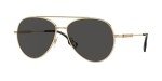 Burberry Women's Light Gold Aviator Sunglasses Bundle