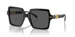 Versace Black Frame Sunglasses with Dark Grey Lenses