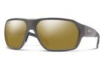Smith Deckboss Matte Gravy Sunglasses with Polarized Lenses
