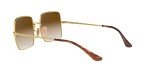 Ray-Ban Women's Square Sunglasses, Gold/Brown Gradient