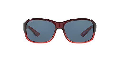 Costa Del Mar Women's Pomegranate Rectangular Sunglasses