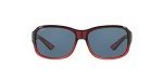 Costa Del Mar Women's Pomegranate Rectangular Sunglasses