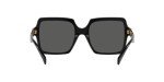 Versace Black Frame Sunglasses with Dark Grey Lenses