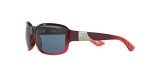 Costa Del Mar Women's Pomegranate Rectangular Sunglasses