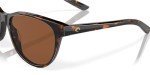 Costa Women's Tortoise Frame Sunglasses with Copper Lenses