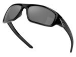 Oakley Men's Rectangular Black Iridium Polarized Sunglasses