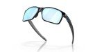 Oakley Portal X Polarized Rectangular Sunglasses - Black