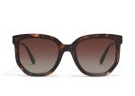 Quay Women's Polarized Round Sunglasses - Tortoise Gold
