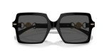 Versace Black Frame Sunglasses with Dark Grey Lenses