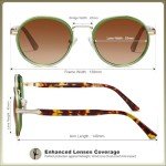 Stylish Polarized Metal-Frame Women's Sunglasses CA1951