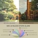 Stylish Polarized Metal-Frame Women's Sunglasses CA1951