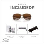 Oakley Cohort Rectangular Sunglasses with Accessory Bundle