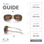 Oakley Cohort Rectangular Sunglasses with Accessory Bundle