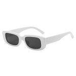 Dollger Retro Rectangle Sunglasses with UV400 Protection