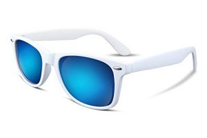FEISEDY Retro Polarized Sunglasses for Men and Women