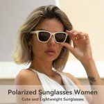 Dollger Retro Polarized Sunglasses with Gradient Lenses