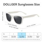 Dollger Retro Polarized Sunglasses with Gradient Lenses