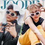 Joopin Retro Oval Clout White Sunglasses with Polarized Lenses