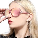 Trendy Oversized Polarized Sunglasses for Women