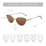 Trendy Cat Eye UV400 Polarized Sunglasses for Women