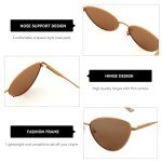 Trendy Cat Eye UV400 Polarized Sunglasses for Women