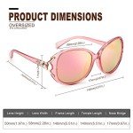 Trendy Oversized Polarized Sunglasses for Women