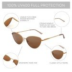 Trendy Cat Eye UV400 Polarized Sunglasses for Women