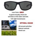 Fashionable Polarized Sunglasses with Corning Glass Lens