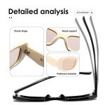 Trendy Retro Rectangle Sunglasses for Everyone