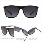 ZENOTTIC Men's Polarized Square Sunglasses - UV400 Protection