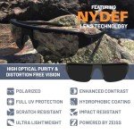 Trendy Polarized Folding Sunglasses - Matte Black