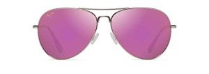 Maui Jim Mavericks Polarized Aviators - Rose Gold