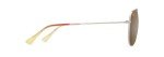 Maui Jim Hauoli XL Gold Aviator Sunglasses