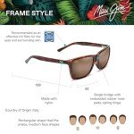 Maui Jim Cruzem Polarized Sunglasses - Tortoise/Bronze