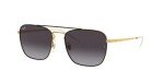 Ray-Ban RB3588 Black Gold Square Sunglasses