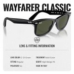 Ray-Ban Wayfarer Classic Sunglasses with Eyewear Kit