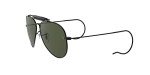 Ray-Ban Outdoorsman I Black/G-15 Aviator Sunglasses