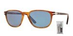 Persol 3019S Terra Di Siena Square Sunglasses + Kit